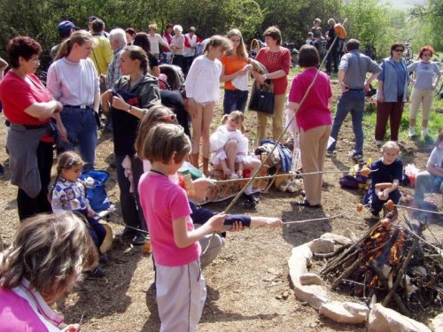 Otvírání studánky - 30.4.2005